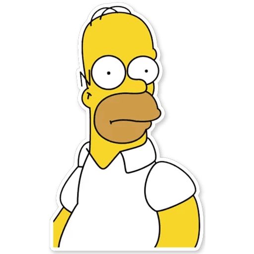 Homer Simpson sticker 12