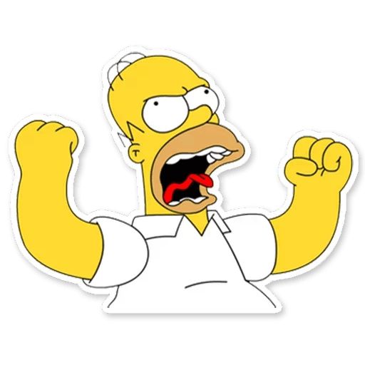 Homer Simpson sticker 17
