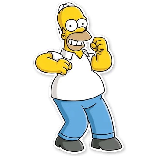 Homer Simpson sticker 18