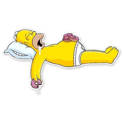 Homer Simpson sticker 23