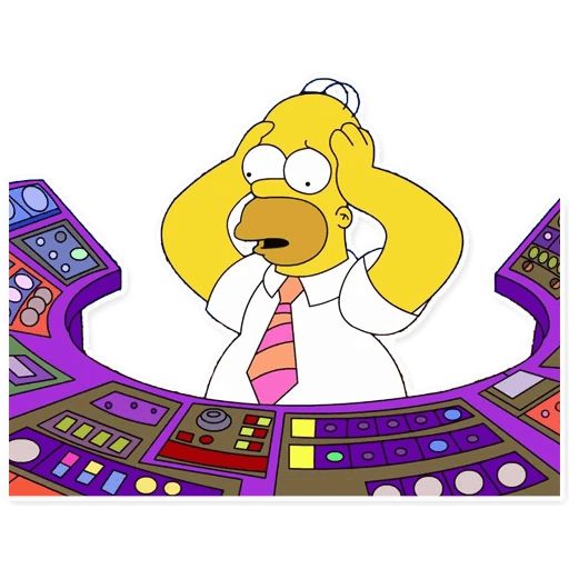 Homer Simpson sticker 27