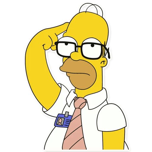 Homer Simpson sticker 29
