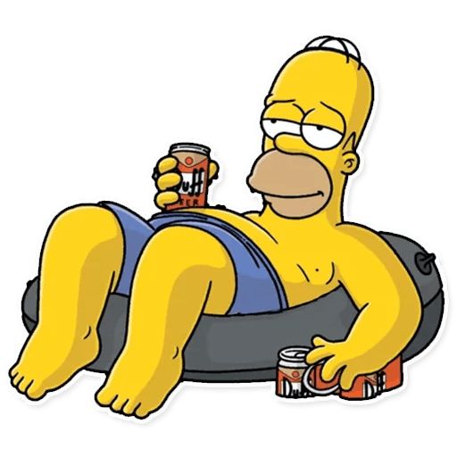 Homer Simpson sticker 9