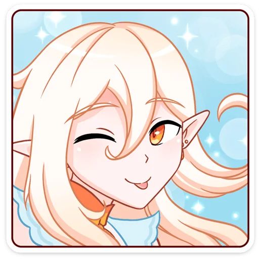 Айрис Telegram sticker pack