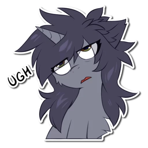 Kate the unicorn sticker 11