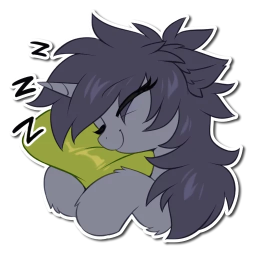 Kate the unicorn sticker 13