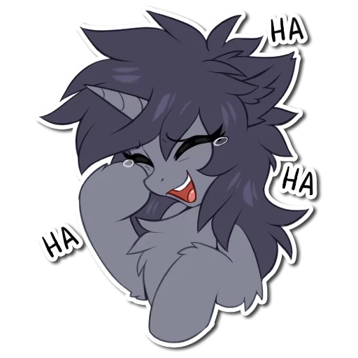 Kate the unicorn sticker 14