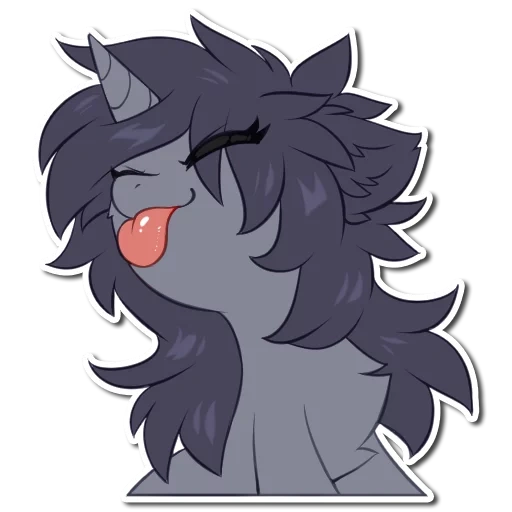 Kate the unicorn sticker 17