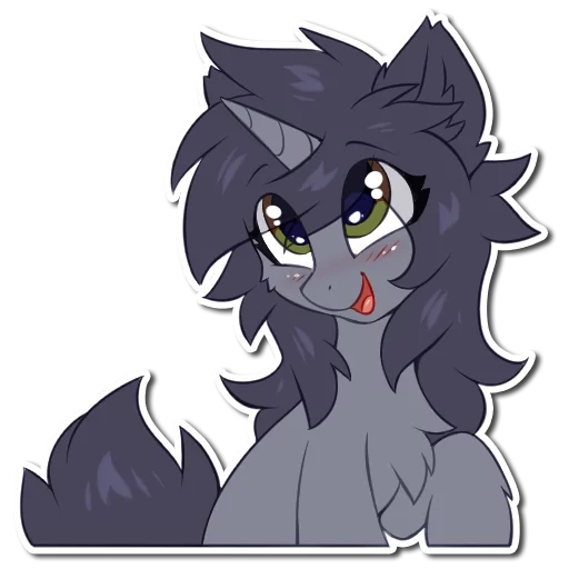 Kate the unicorn sticker 19