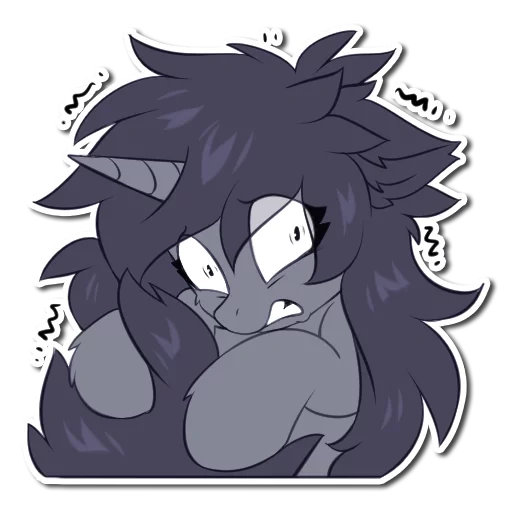 Kate the unicorn sticker 20