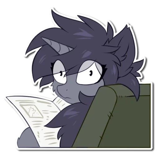 Kate the unicorn sticker 21