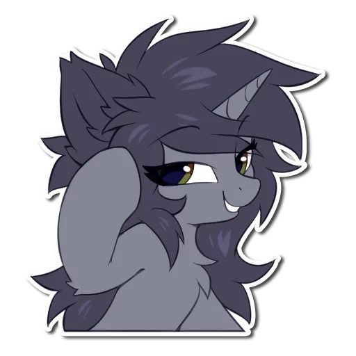 Kate the unicorn sticker 23