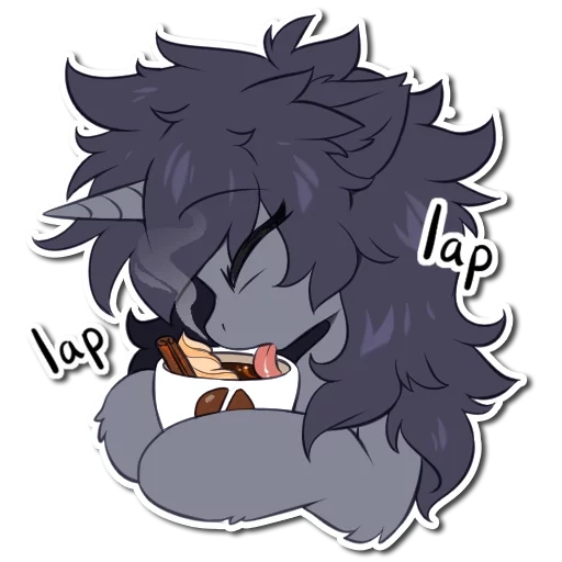 Kate the unicorn sticker 25