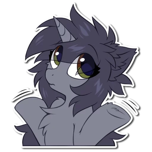 Kate the unicorn sticker 29