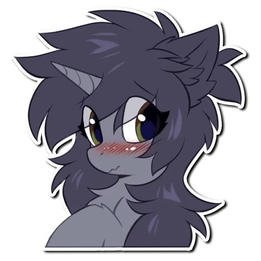 Kate the unicorn sticker 4