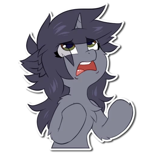 Kate the unicorn sticker 35