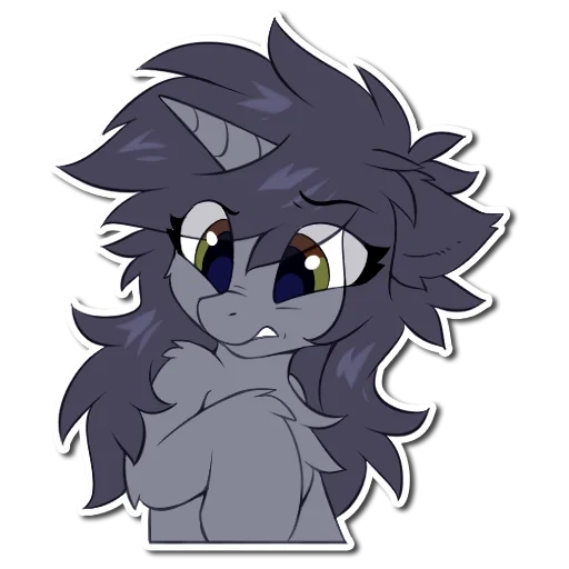 Kate the unicorn sticker 36