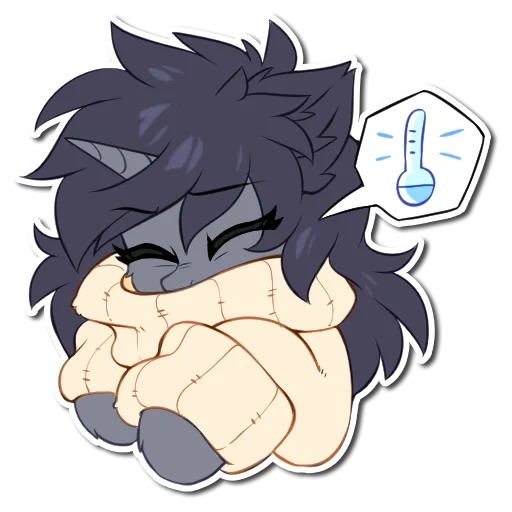 Kate the unicorn sticker 37