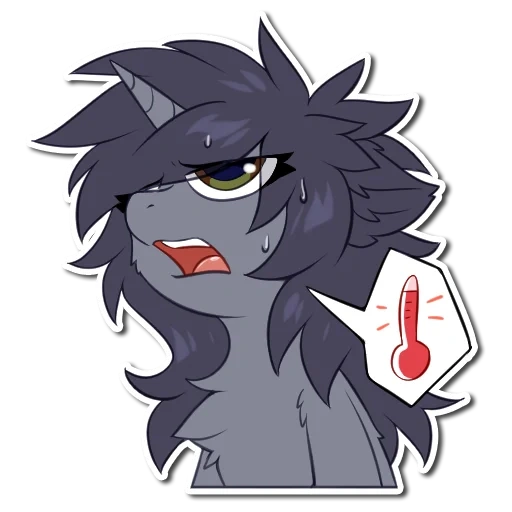 Kate the unicorn sticker 38