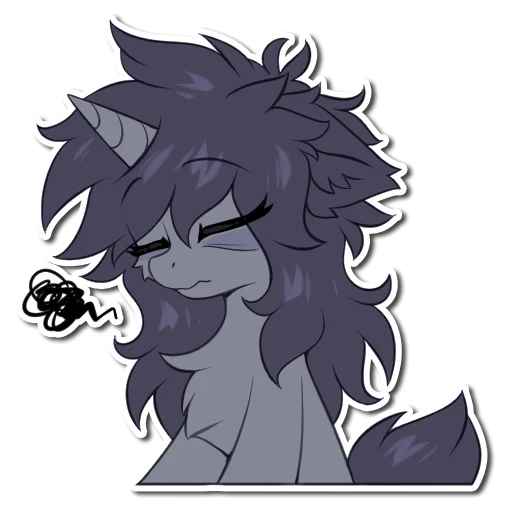 Kate the unicorn sticker 39