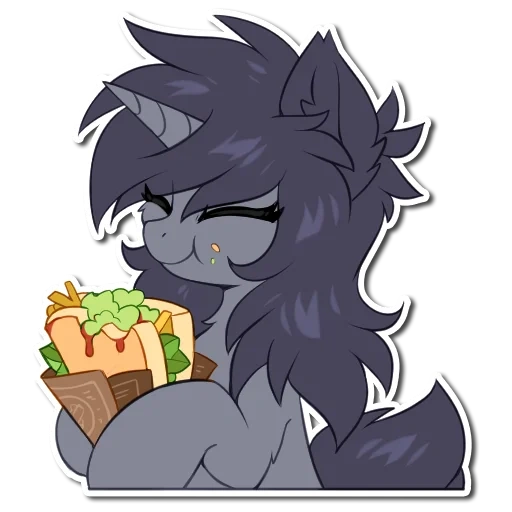 Kate the unicorn sticker 40