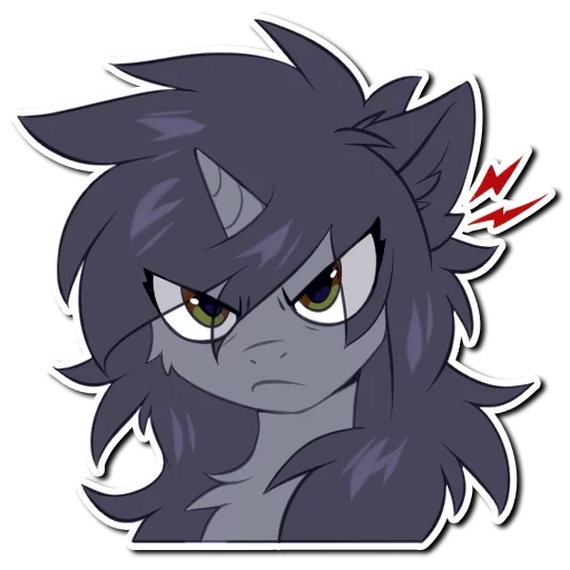 Kate the unicorn sticker 5