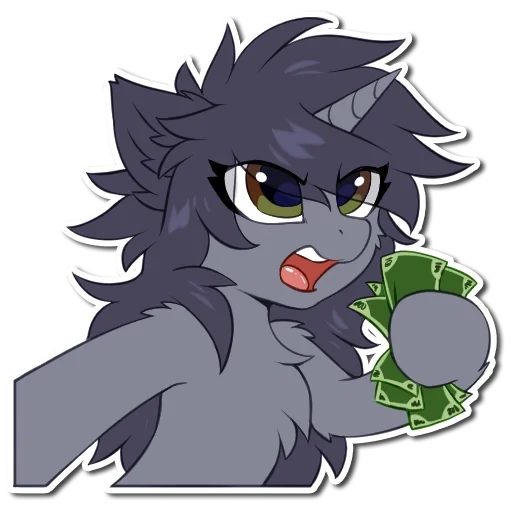 Kate the unicorn sticker 41