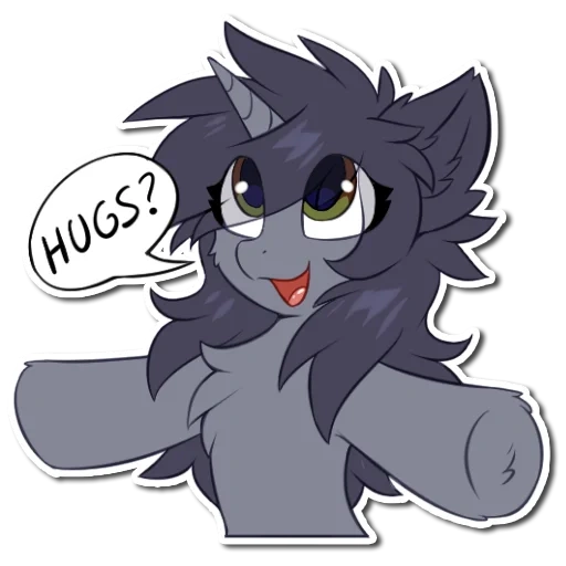 Kate the unicorn sticker 42