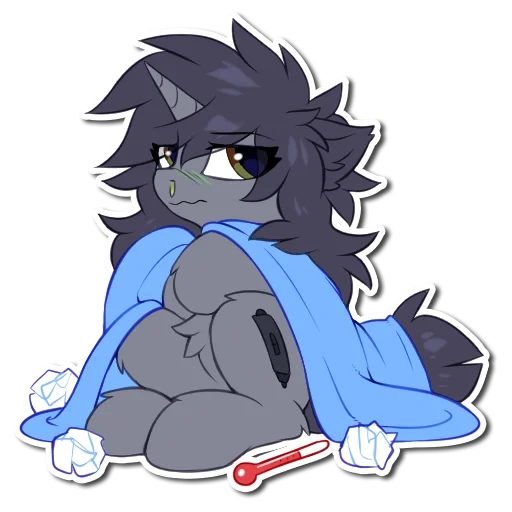 Kate the unicorn sticker 45