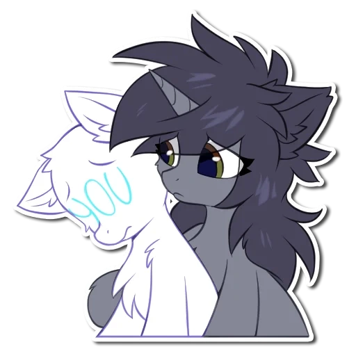 Kate the unicorn sticker 46