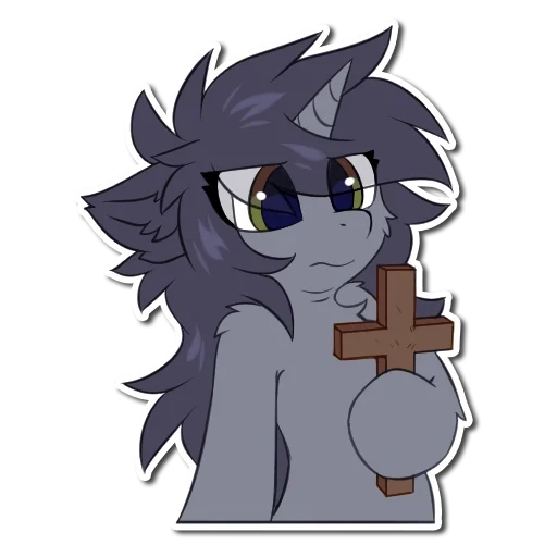 Kate the unicorn sticker 49