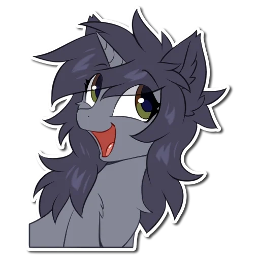 Kate the unicorn sticker 50