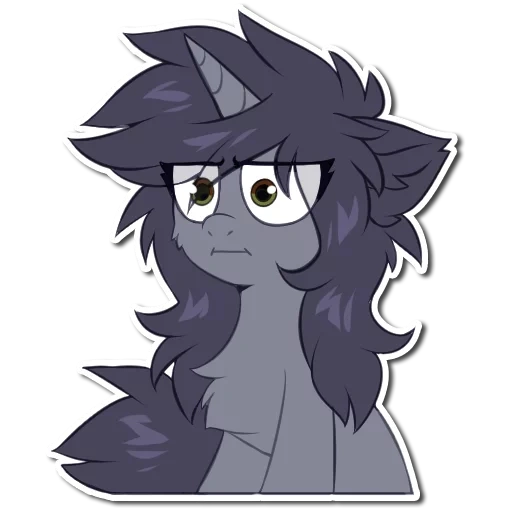 Kate the unicorn sticker 6