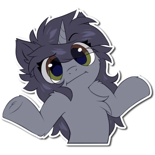 Kate the unicorn sticker 51