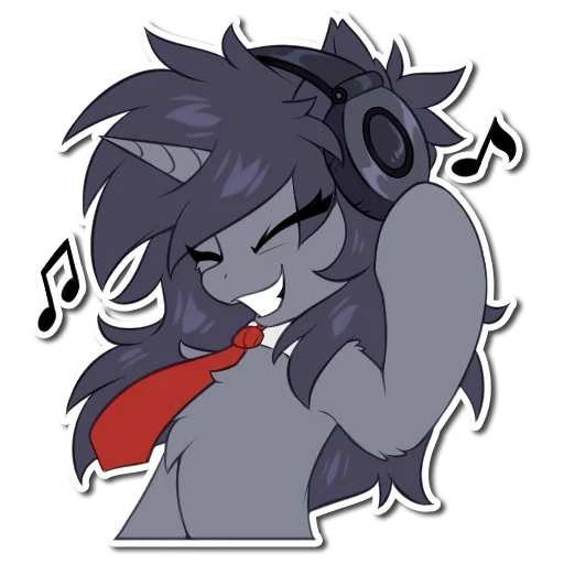 Kate the unicorn sticker 55