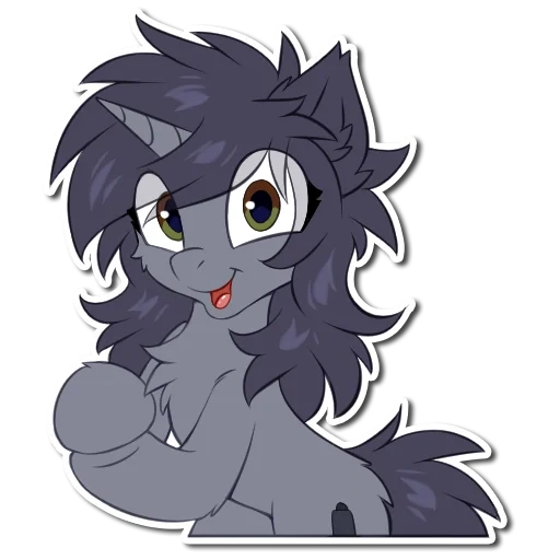 Kate the unicorn sticker 59