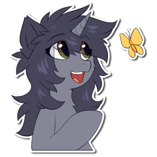 Kate the unicorn sticker 9