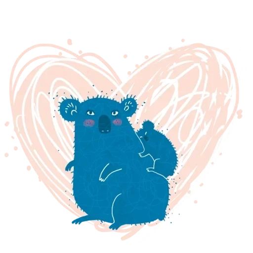 Будь спокоен, как коала sticker 8