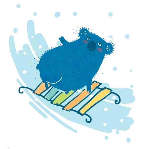 Будь спокоен, как коала sticker 9