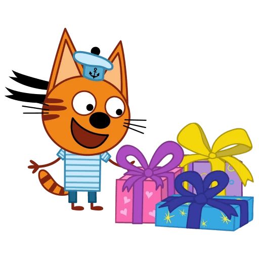 Kid-e-cats. Winter Telegram sticker pack