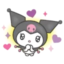 Kuromi Telegram sticker pack