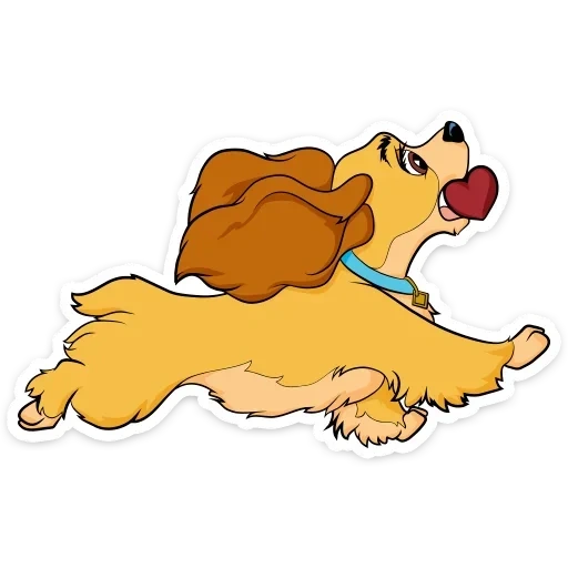 Леди и Бродяга :: @TgSticker sticker 18