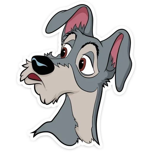 Леди и Бродяга :: @TgSticker sticker 4