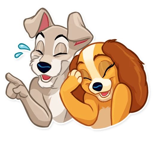 Lady and the Tramp Telegram sticker pack