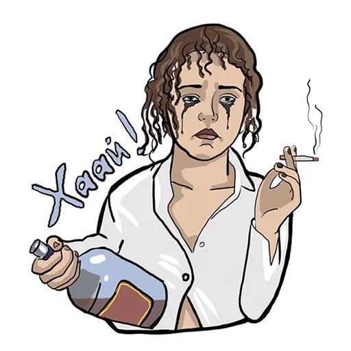 сиськи Telegram sticker pack