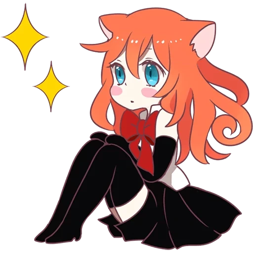 A Magic Cat Girl sticker 14