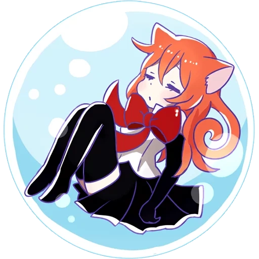 A Magic Cat Girl sticker 19
