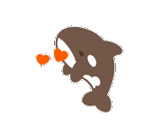 Cute little whale sticker 3