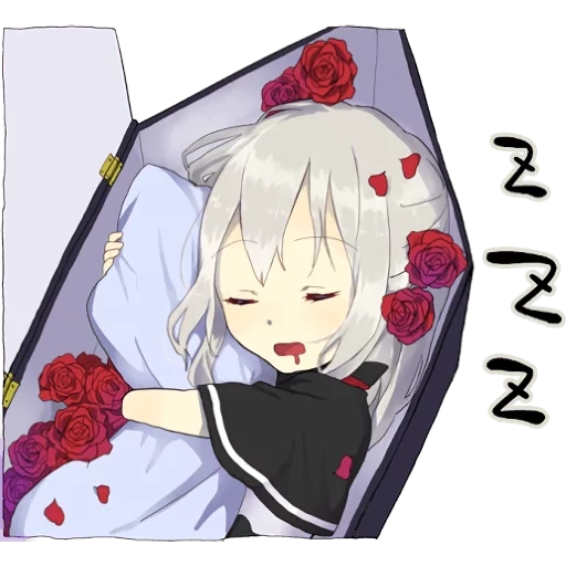A little girl Sticker (Vampire) :: @line_stickers sticker 20