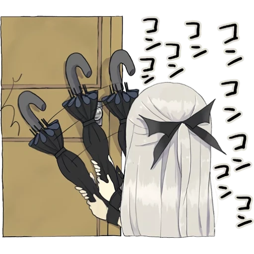 A little girl Sticker (Vampire) :: @line_stickers sticker 22